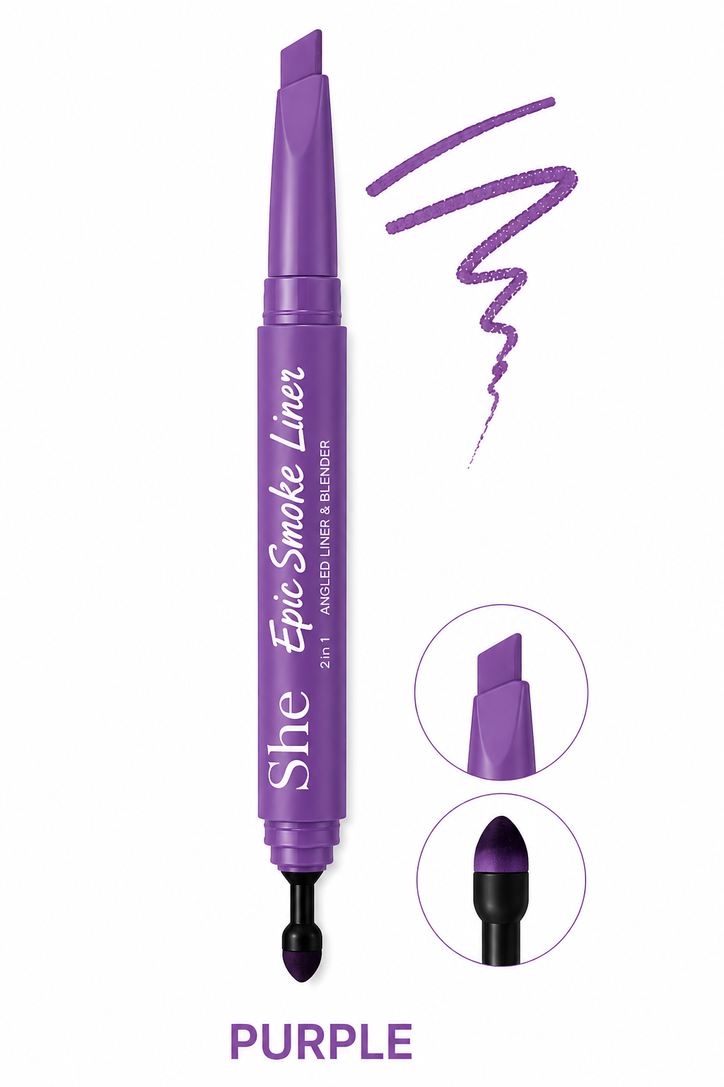 ✨ She Epic Smoke Liner & Blender Waterproof ✨