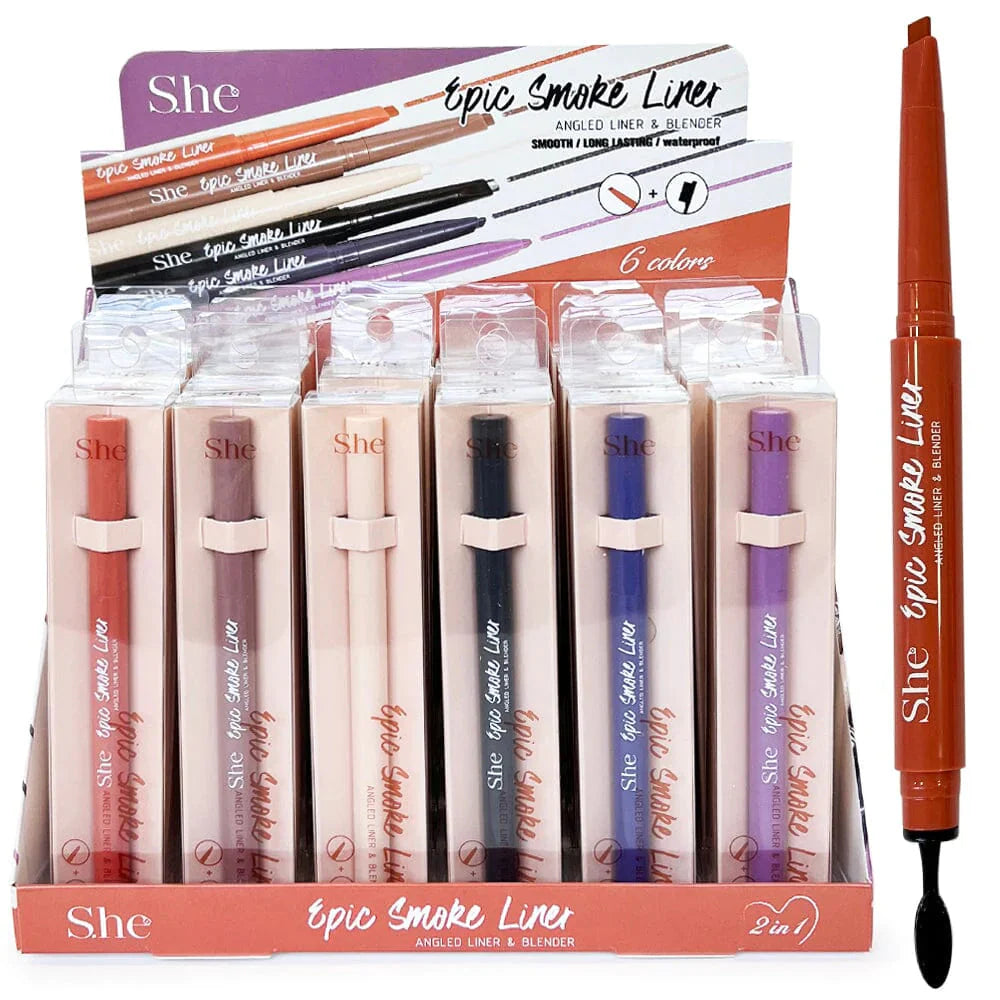 ✨ She Epic Smoke Liner & Blender Waterproof ✨
